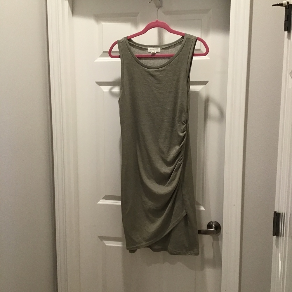 Treasure & Bond Sage Tee Shirt Dress Size L